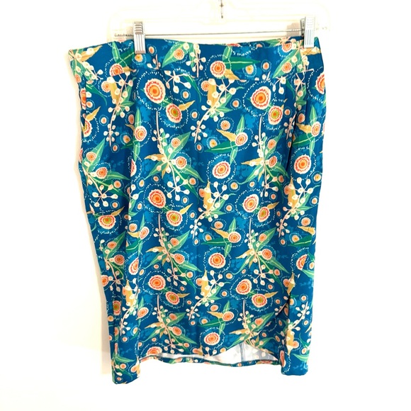 Ripskirt Hawaii Length 3 Aussie Floral Wrap Skirt NWT - Picture 1 of 4